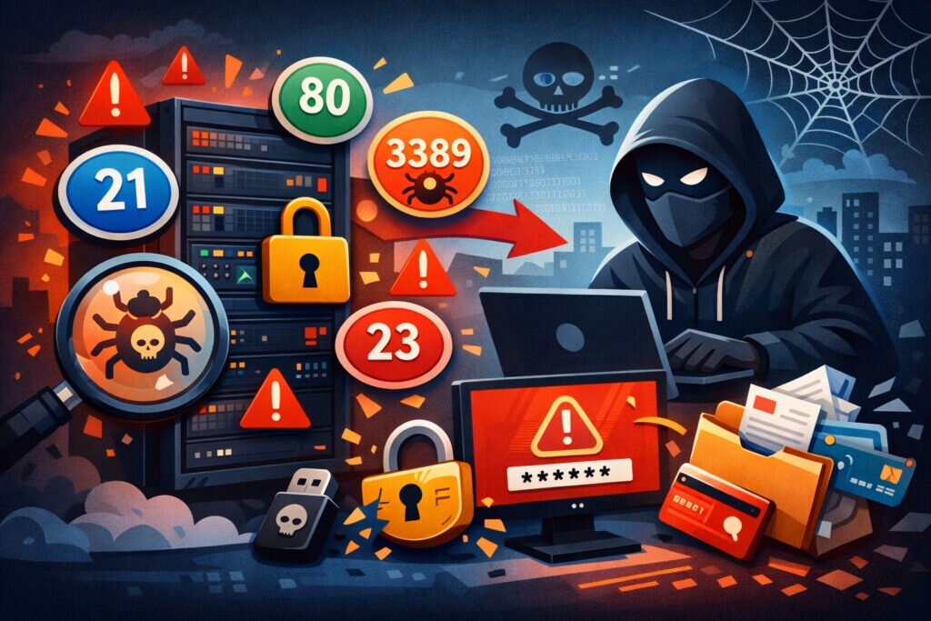 Common Port Misconfigurations That Lead to Breaches