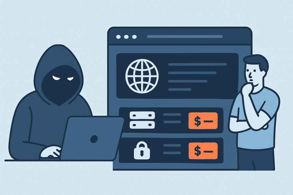 Dark Web Listings of Exposed Infrastructure Access