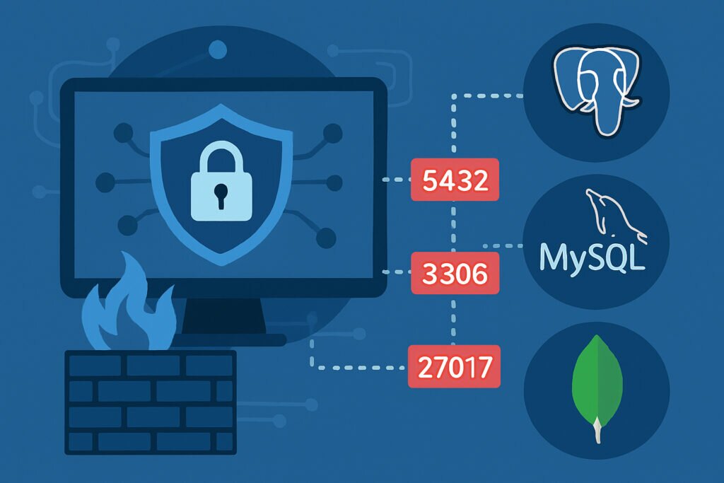 Database Ports: PostgreSQL, MySQL, and MongoDB Security