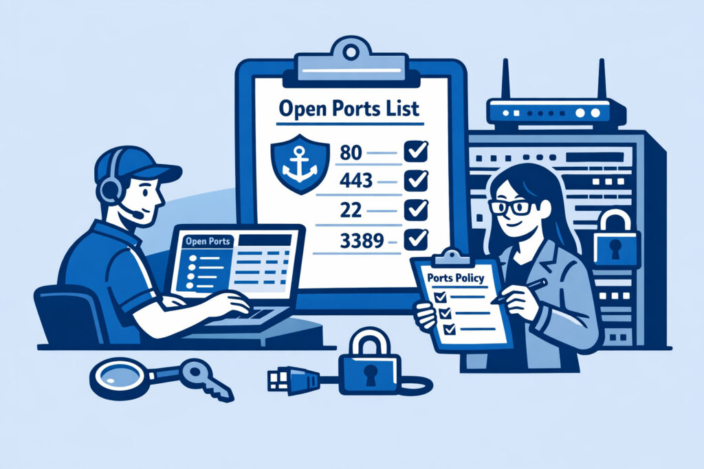 How to Document Your Legitimate Open Ports Policy